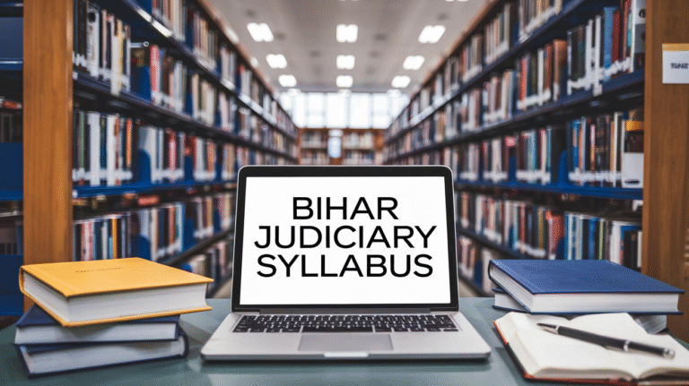 Bihar Judiciary Syllabus