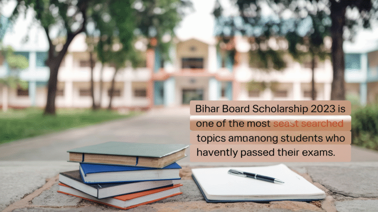 Bihar Board Scholarship 2023 – Complete Guide for Students