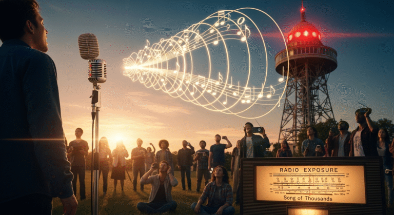 Radio Exposure for a Song